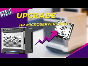 Upgrade du HP ProLiant MicroServer Gen8 avec un Intel Quad Core Xeon E3-1260L