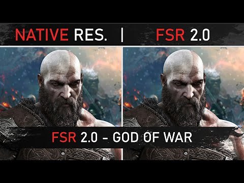 God of War - FSR 2.0 vs Native | Image Quality and Performance Tested