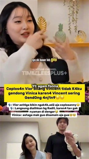 "Vior is truly invincible! His jokes make Vincent and Radit panic! 😂"