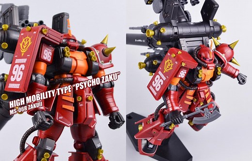 【评头论足】万代 hggt 高机动精神力感应扎古 高达模型介绍