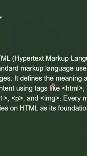 html introduction #computer educationhtml