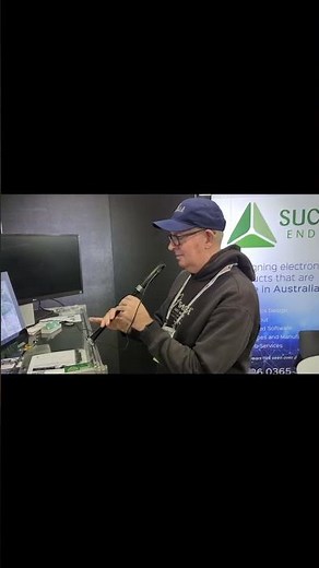 Blair Digital Bagpipe in action at Successful Endeavours 2025 Electronex stand