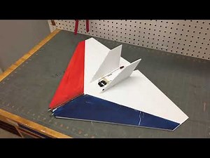 Flite Test FT Delta build time lapse and maiden + crash