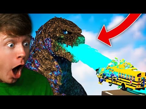 Reacting to GODZILLA vs CARS! (Teardown)