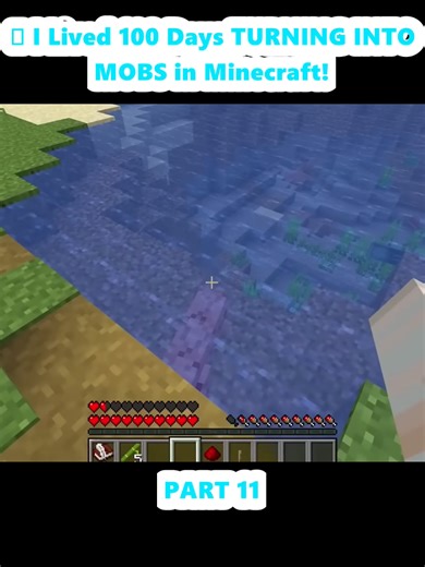 😨 I Lived 100 Days TURNING INTO MOBS in Minecraft! (11)