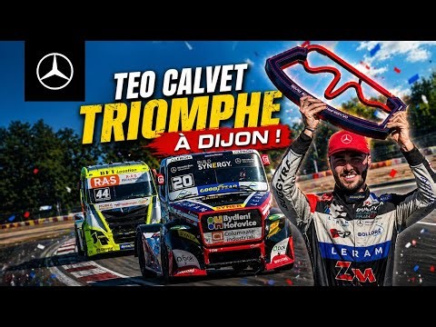 HE DISCOVERS THE CIRCUIT… AND WINS THE DIJON GRAND PRIX! 😱🏆 | Mercedes-Benz Trucks