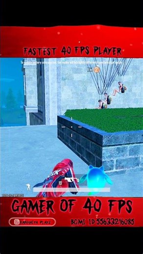 Low FPS, High Skills – Meet BGMI’s Fastest 40 FPS Player #bgmi #shorts