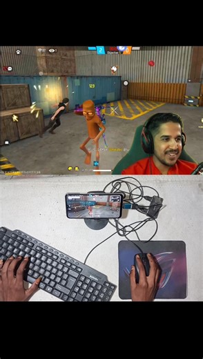 Free fire keyboard mouse gameplay | gaming shorts | #shorts