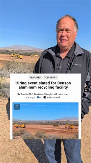Hiring event slated for Benson aluminum recycling facility By Terri Jo Neff Terrijo.neff@myheraldreview.com A lawsuit which challenges a zoning variance needed by Aluminum Dynamics Inc. to construct an aluminum recycling center in Benson is not stopping the company from moving forward with accepting applications for dozens of jobs. ADI officials will hold a hiring event at the Benson High School cafeteria at 360 S. Patagonia St. on Jan. 25 from 9 a.m. to 5 p.m. and Jan. 26 from Noon to 4 p.m. to