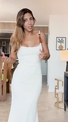 Two completely different summer vibes in one try on #summerdress #fashionreview #stylishlook