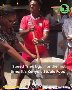 IShowSpeed Tries Ugali, Kenya’s Staple Food | africaupdates