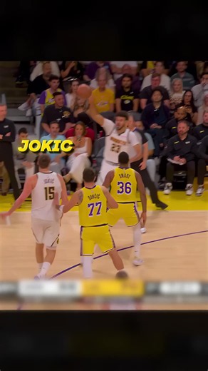 How Did Nikola Jokic See This Pass Motion