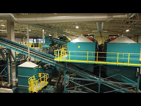 DİSAN - Çanakkale Automatic MSW Sorting Plant(40 TPH)