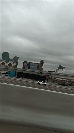Fort Worth, Texas downtown from I 30 to I 35 north bound. March 2026.