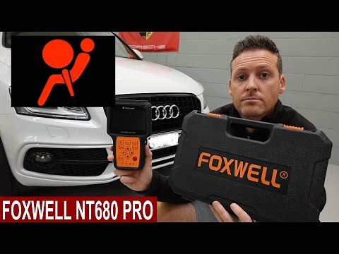 Foxwell NT680 Pro OBD2 Scan Tool SRS Airbag Diagnose/Reset for VAG Audi VW Seat SKoda