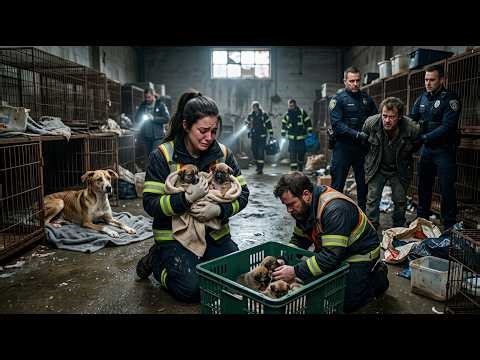 Puppy Mill Raid—Mom Dogs and Puppies Rescued from Cruel Breeding Farm | Medical Care & Recovery Now!