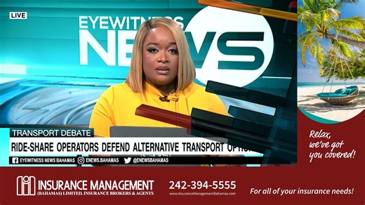 6K views · 34 reactions | Ride-share operators defend alternative transport options | Eyewitness News Bahamas | Facebook