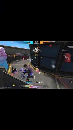 Free Fire Game #☠️1v4 # Cse Rank#short #..