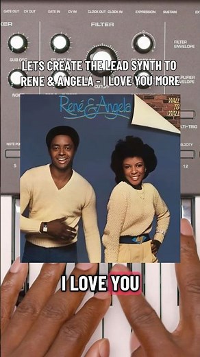 Let’s create the lead synth to Rene & Angela - I Love You more on Moog Messenger #tutorial #synth
