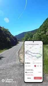 Un vrai GPS Moto avec différent modes de conduites ✌️ | Liberty Rider