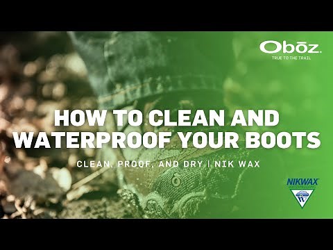 How to Clean and Waterproof Your Hiking Boots | Oboz Footwear