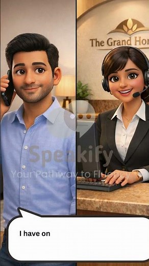 Hotel Booking Phone Call in English | Part 3