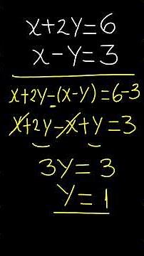 A system of linear equations. #equations