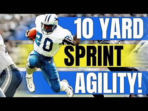 10 Yard Sprint Training | Reach Top Speed FASTER!