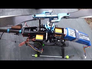 Align T Rex 450 Sport DFC, first hover, 450L Dominator tail and blades !