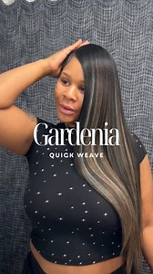 Highlight side part quick weave 🥰 Credit: @isistkeyah Hair Details: GARDENIA STRAIGHT 24” colors 1b, OT30, 27 and 613 #modelmodel #gardenia #fyp #isistkeyah #vlog #quickweave #highlights #quickweavetutorial #DIY #protectivestyles #flatiron #edgecontrol #howto #hairtransformation | Model Model Hair Fashion Inc.