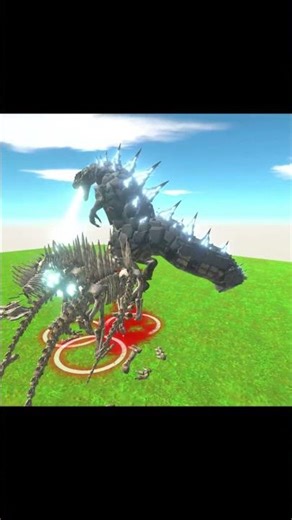 Godzilla vs Bone Spinosaurus - Animal Revolt Battle Simulator