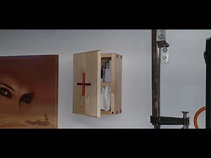 Erste Hilfe Schrank Teil 2, Paletten Holz, Handwerkzeuge