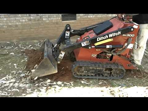 How to move dirt with a Mini Skid Steer