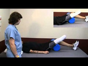 Amputee Exercise - Straight Leg Raise Amputated Side - Below Knee.