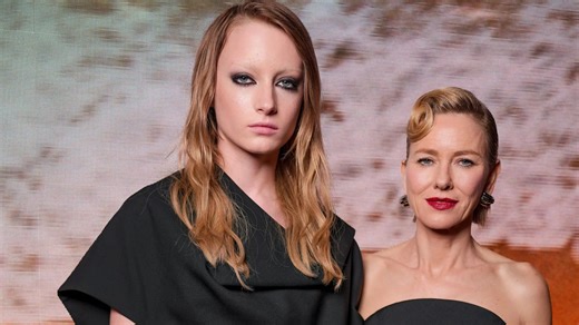 Naomi Watts, 57, stuns in black look alongside daughter Kai, 17, at PFW show