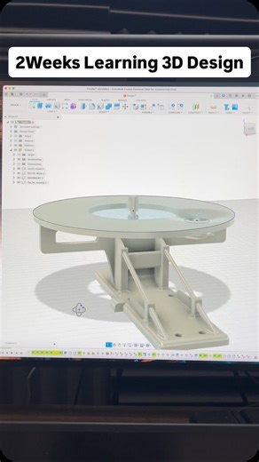 Dea Afrizal 〰️ on Instagram: "Fusion 360 + programming uwowww meledak pala 🤯"