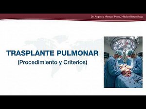 Tema 15: Trasplante pulmonar | NEUMOLOGÍA 2026