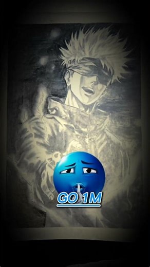 Gojo Satoru Drawing 🔥 | Jujutsu Kaisen Anime Sketch | Speed Drawing Gojo