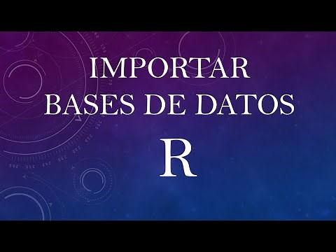 Importar y consultar bases de datos en R | RStudio
