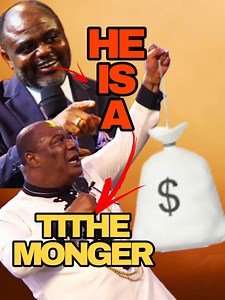 You are a TITHE MONGER? Dr. Damina refutes ARCHBISHOP DUNCAN’S LIE that Adam’s sin was eating of tithe. | Bright Adjei