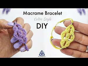 Macrame CELTIC Bracelet Tutorial