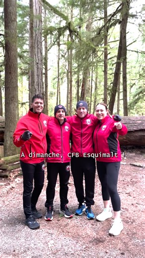 The Wounded Warrior Run BC team shares a few faces with the Defence Team of CFB Esquimalt including Matt Carlson, Simon Brown, Kevin Whiteside and Jacqueline Zweng. The team's eight-day, 800-kilometre journey comes to an end this Sunday but not before one of their final stops in Esquimalt, including an expected 2:45 p.m. visit at Esquimalt Legion Branch No. 172! #CFBEsqSupports! - L'équipe Wounded Warrior Run BC compte plusieurs membres qui font également partie de l'équipe de défense de la BFC 