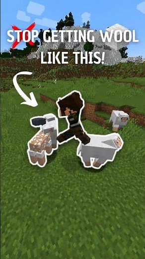 Minecraft for +1.21 AFK Wool Farm! (Java & Bedrock) – Simple & OP! #shorts