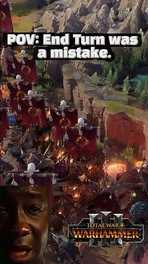 POV: You end turn and this happens... #totalwar #gaming #warhammer3