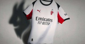 Milan lança uniforme reserva com presença do 'Diavoletto'