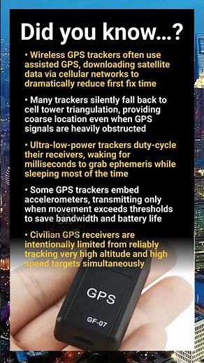 Wireless GPS tracker tech: AGPS, cell fallback, power tricks and jamming limits