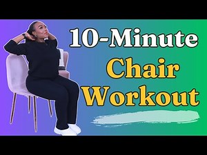 10-Minute Chair Exercises for Stiffness & Posture | Desk-Friendly Stretch & Mobility Routine