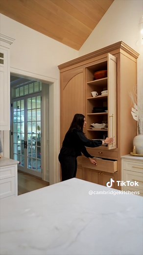 ✨Part 3: Behind the Design of This Dream Kitchen!✨ Let’s take a closer look at the details that make this Huntington, NY kitchen so stunning! From warm oak accents to creamy white cabinets and a seamless, open layout — every detail was designed to perfection. 🤎✨🤍 👀 But wait, there’s more! The next video will showcase a chic bar area seamlessly integrated into the dining space. Stay tuned! #luxurykitchen #kitcheninspo #tiktokhomes #brightandairy #customcabinetry #dreamkitchen #interiorgoals #k