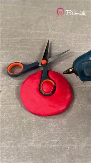 Simple scissor handle repair ✂️ #easy #quick #scissors #fix