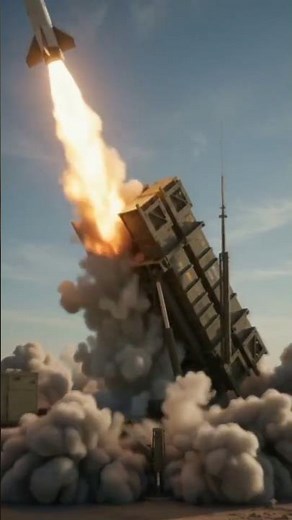 🇺🇸 Patriot Missile System: How America Protects the Skies | Military Tech Insight #Shorts